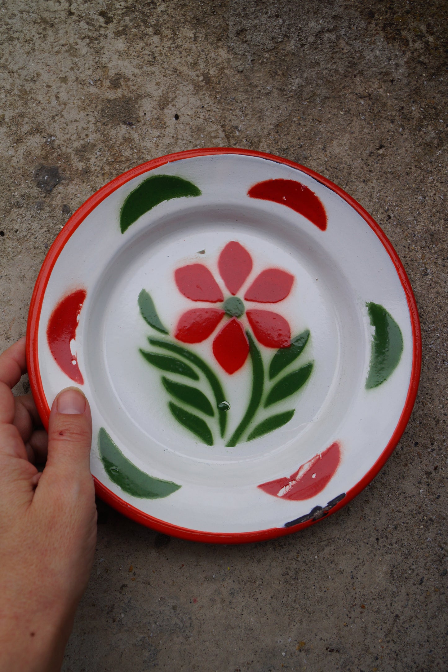 FIORE - Piatto frutta vintage