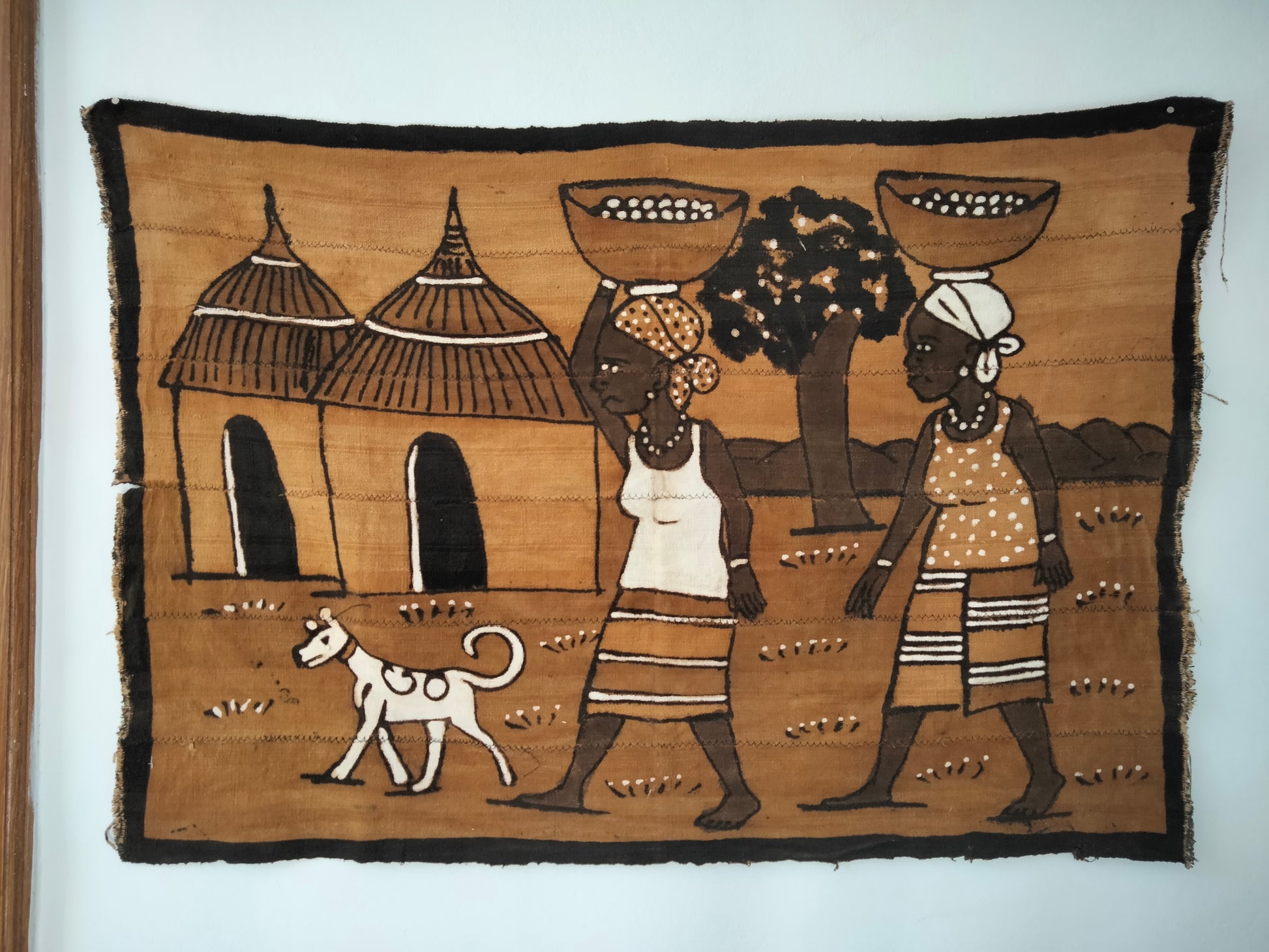 Tessuto africano bogolan arazzo da appendere