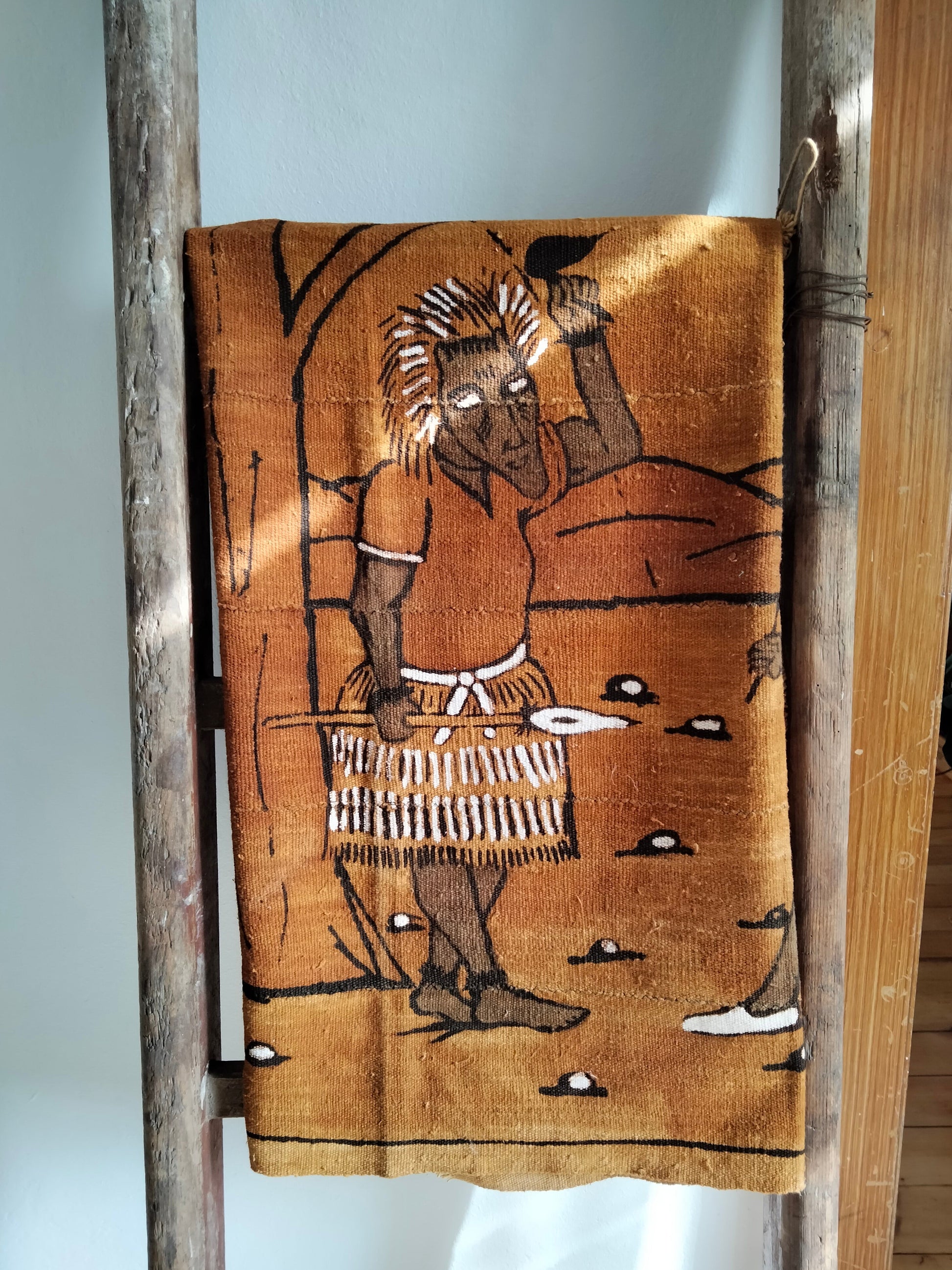 Tessuto africano bogolan arazzo da appendere