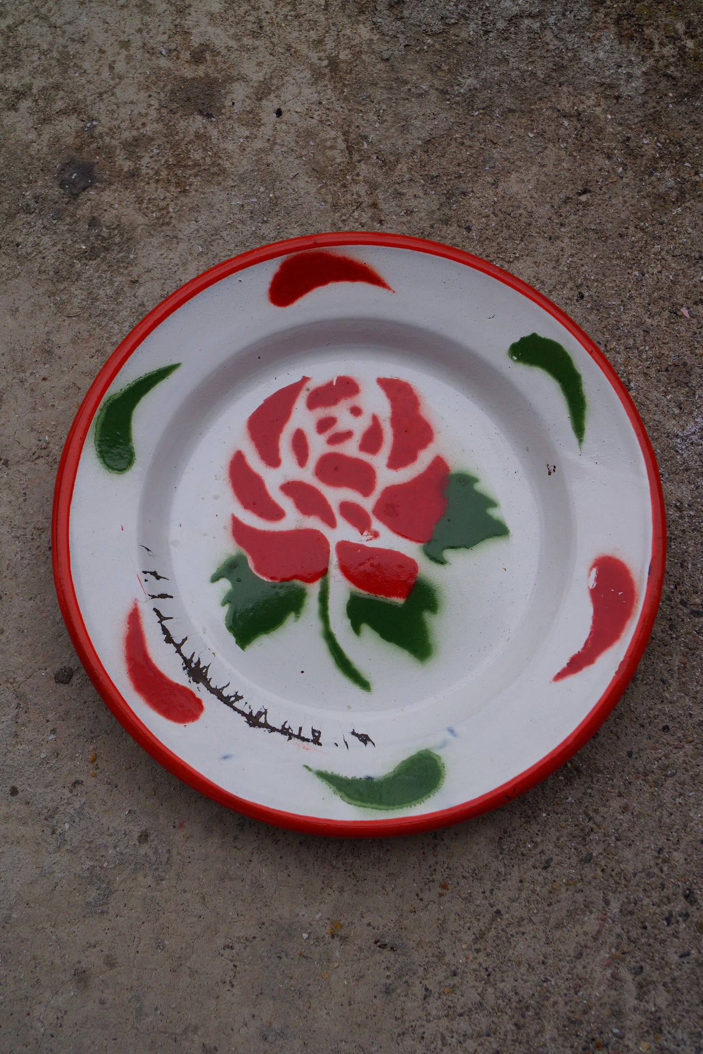 FIORE - Piatto frutta vintage