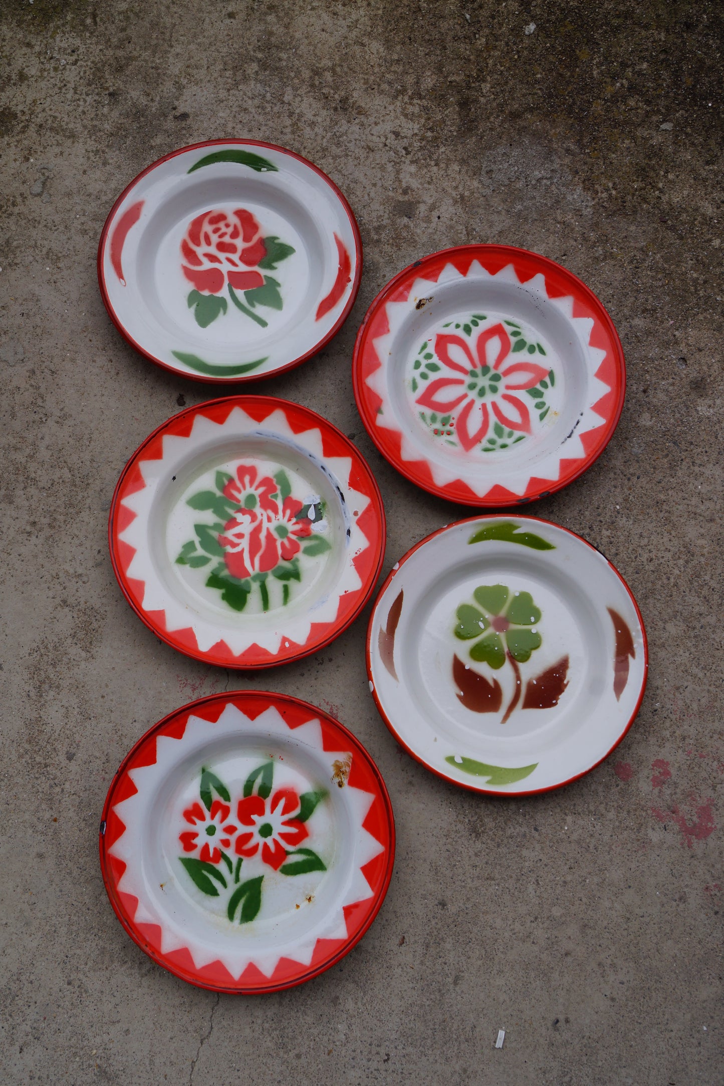 FIORE - Piatto vintage 24 cm