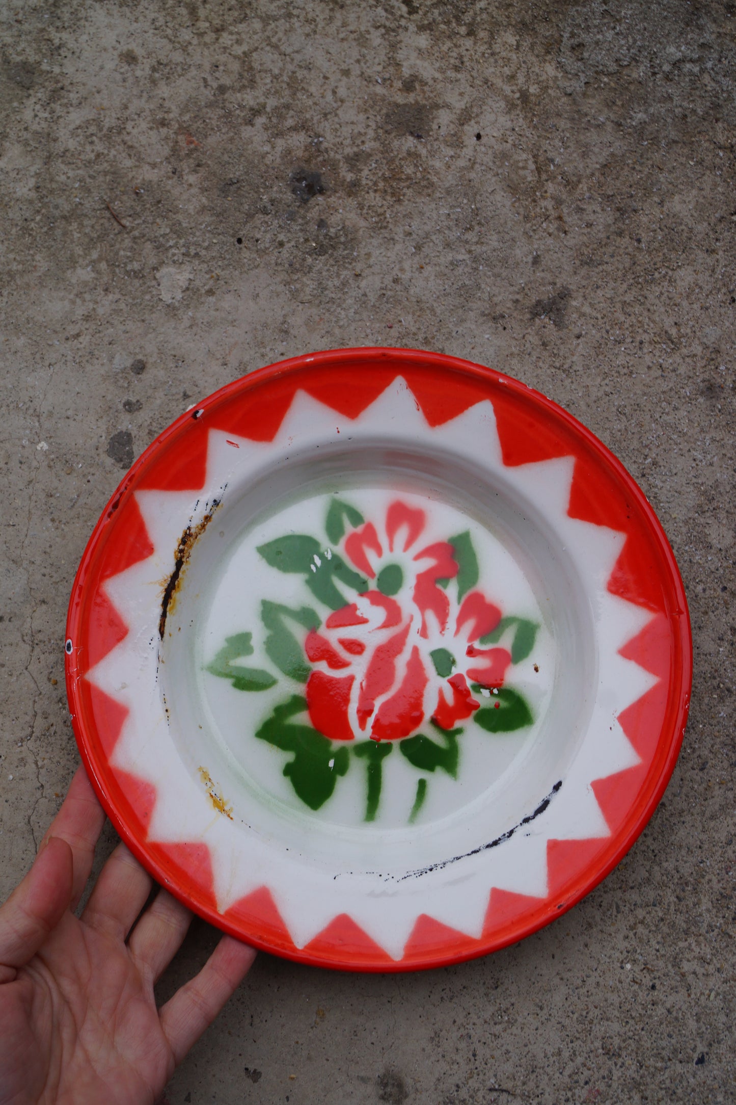 FIORE - Piatto vintage 24 cm