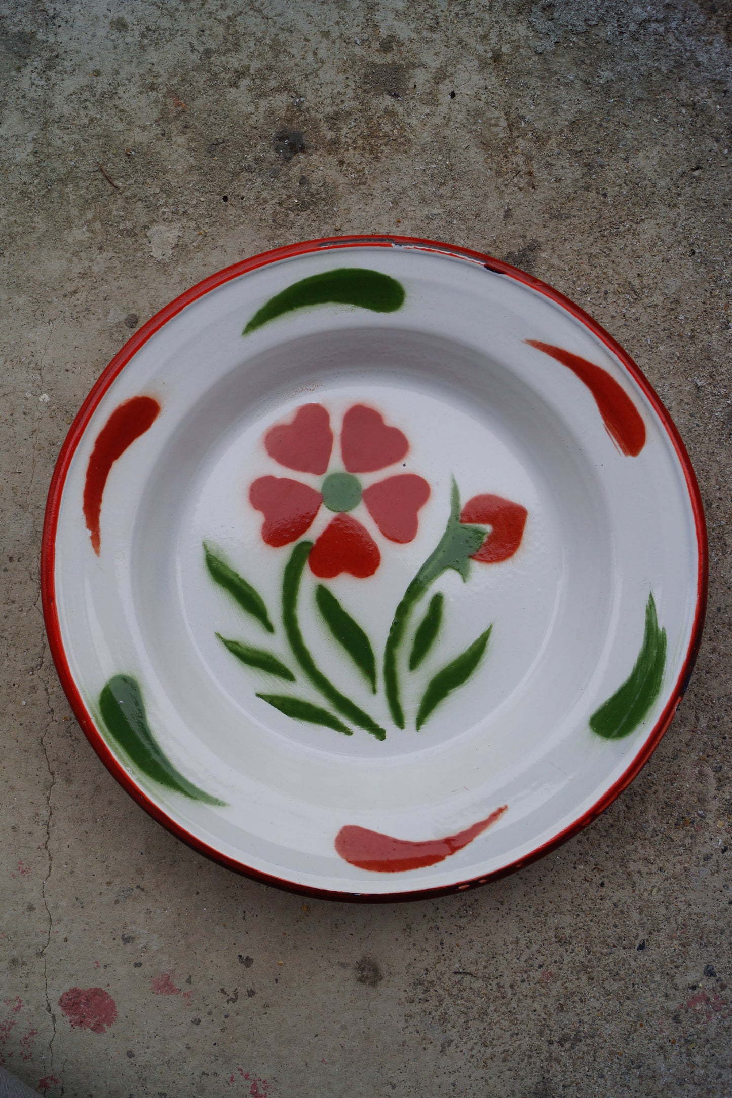 FIORE - Piatto vintage 26 cm