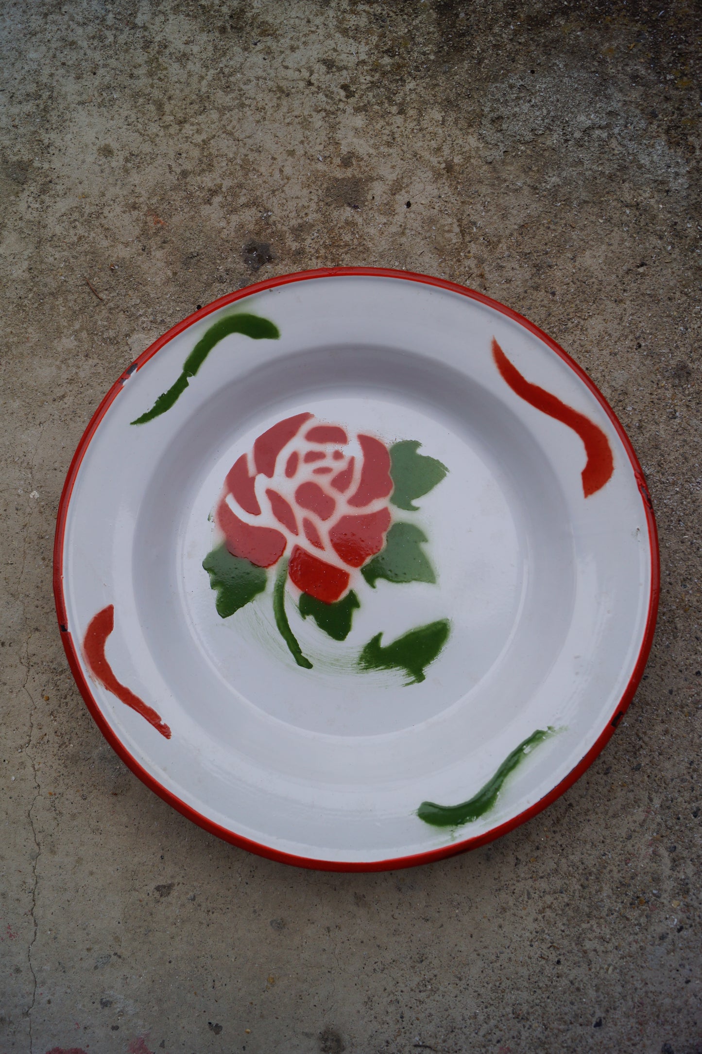 FIORE - Piatto vintage 26 cm