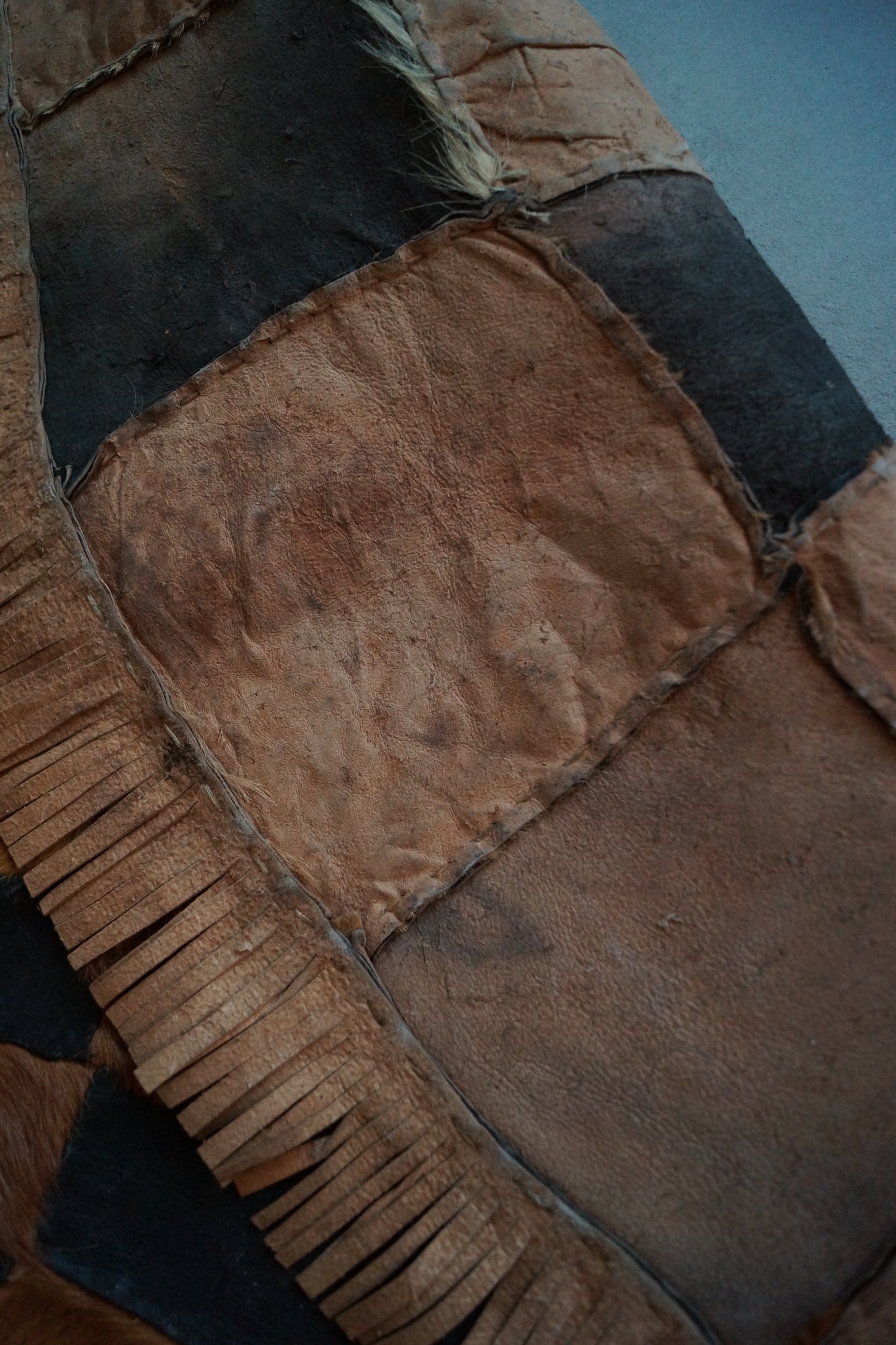 NIGER - Tappeto in pelle