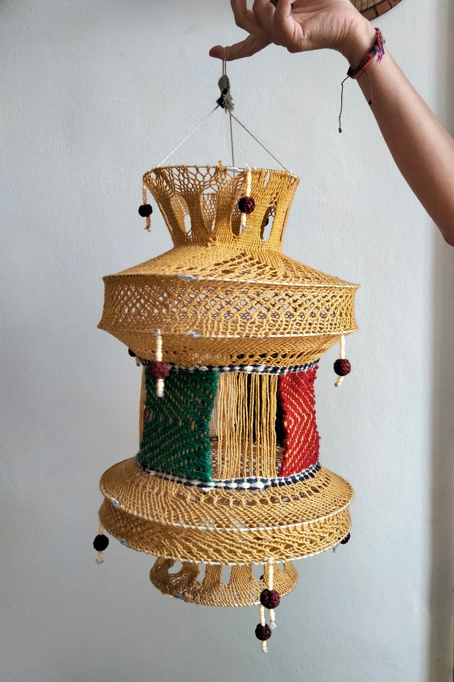 KERALA - Macramé da appendere