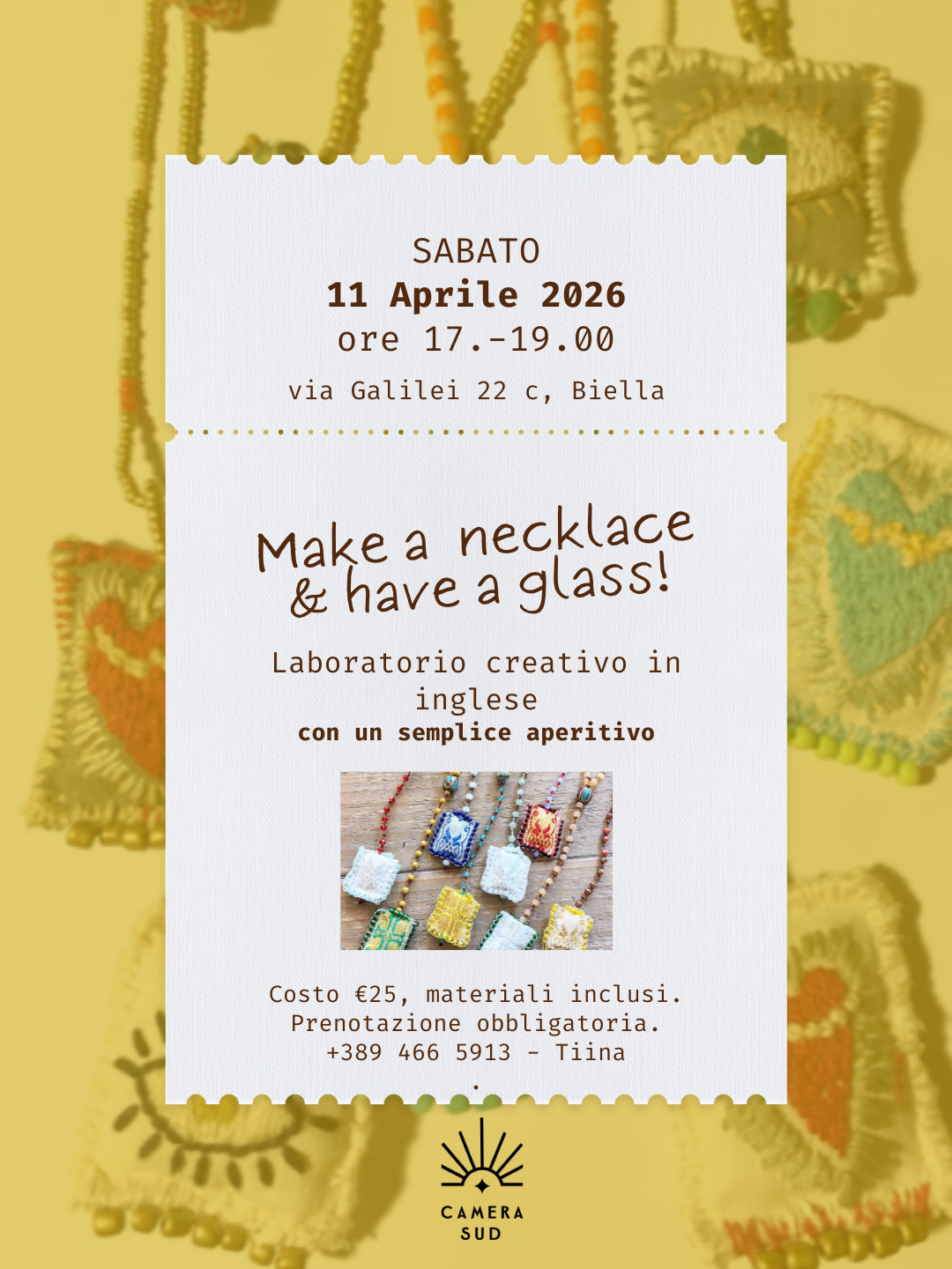 Laboratorio necklace adulti